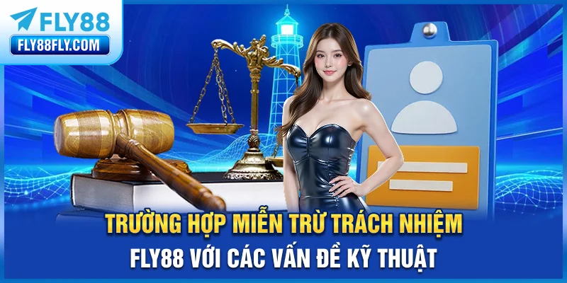 Trường hợp miễn trừ trách nhiệm FLY88 với các vấn đề kỹ thuật